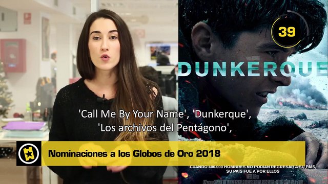 60 segundos - Nominaciones de los Globos de Oro 2018