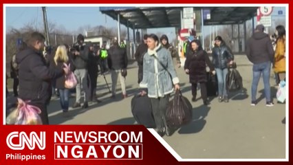 Ilang Pinoy hirap sa paglikas