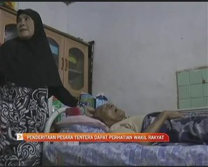 Penderitaan pesara tentera dapat perhatian wakil rakyat