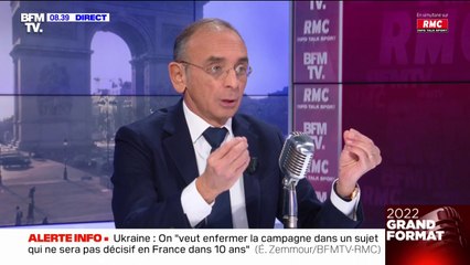 Eric Zemmour: "On veut enfermer la campagne dans un sujet qui ne sera pas décisif en France dans 10 ans"