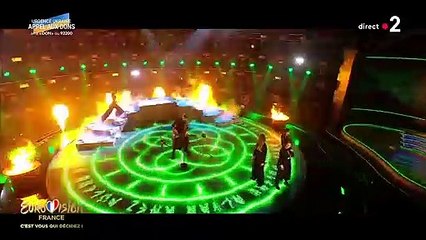 Eurovision 2022 : Alvan & Ahez chantent "Fulenn" en live sur France 2