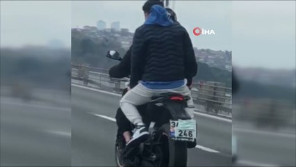 Köprü ücreti ödememek için plakaya maske taktı