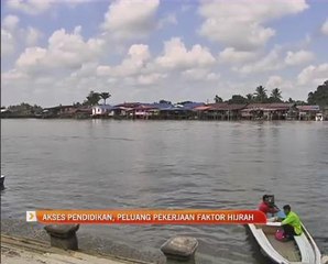 Akses pendidikan peluang pekerjaan faktor hijrah
