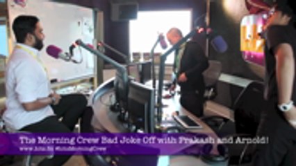 The Morning Crew Bad Joke Off with Prakash and Arnold