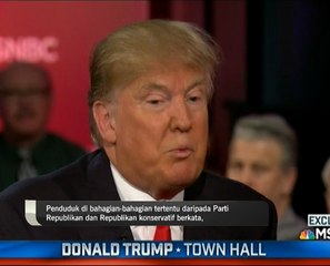 Individu lakukan pengguguran wajar dihukum - Donald Trump