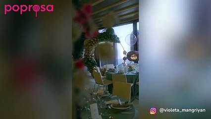 El 28 cumpleaños de Violeta anunciando el sexo del bebé que espera con Fabio Colloricchio