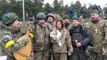 Casamento soldados ucranianos em plena guerra