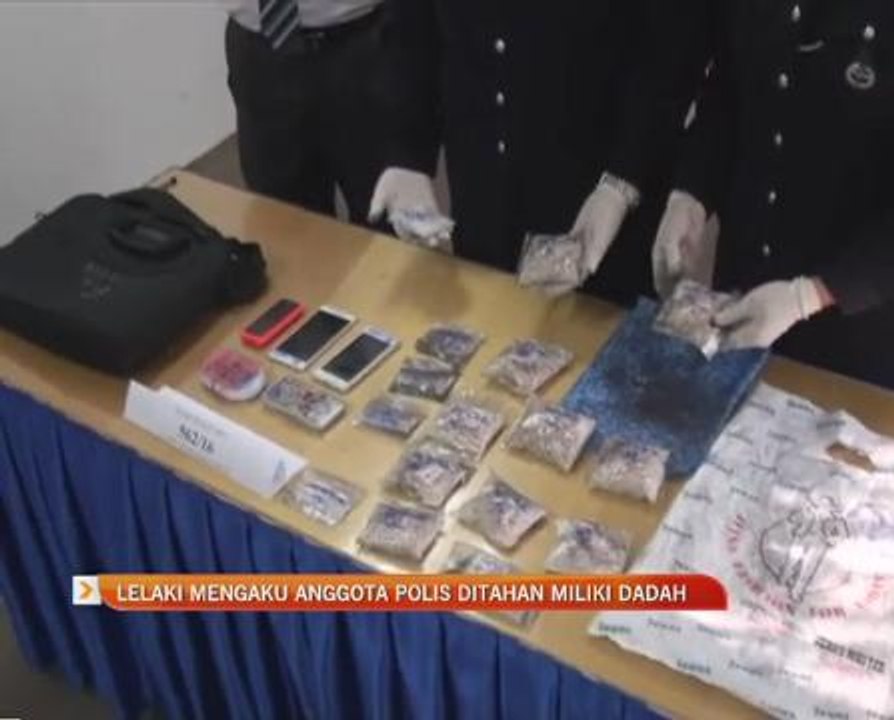Lelaki mengaku anggota polis ditahan miliki dadah