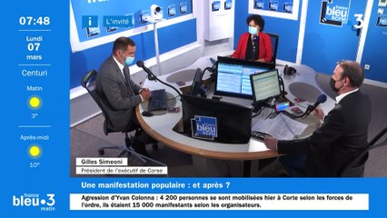 L'invité de la rédaction : Gilles Simeoni