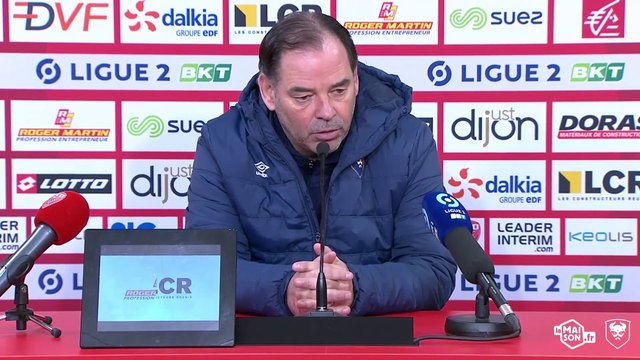 J27 Ligue 2 BKT : la réaction de Stéphane Moulin après Dijon FCO 1-0 SMCaen