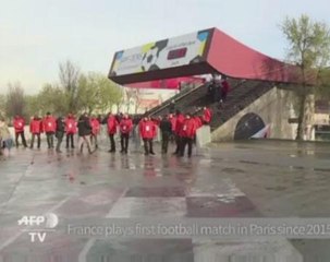 France plays first football tie in Paris since 2015 attacks