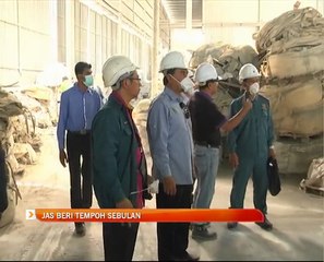 Susulan pencemaran udara: JAS beri tempoh sebulan