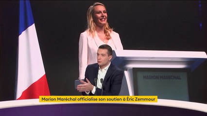"C'est une tentative un peu désespérée de sauver la campagne d'Eric Zemmour", réagit Jordan Bardella