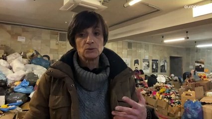 Ajuda humanitária cada vez mais presente na Ucrânia