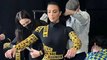 Kim Kardashian Wrapped Up in Balenciaga Caution Tape at Paris Fashion Week