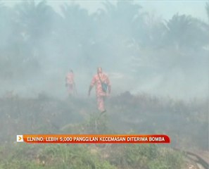El-Nino: Lebih 5,000 panggilan kecemasan diterima bomba