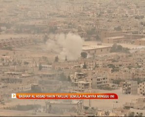 Bashar Al Assad yakin takluki semula Palmyra minggu ini