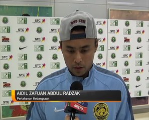 Aidil Zafuan kecewa tidak beraksi sepenuh masa
