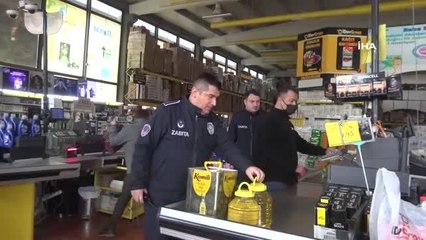 Yağ stoklayan marketlere ceza yağdı