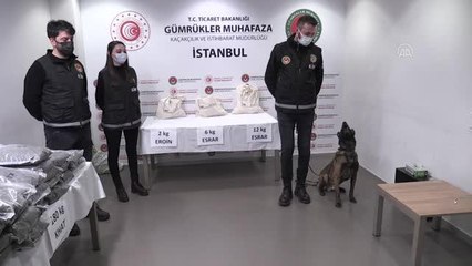 Sabiha Gökçen Havalimanı'nda 200 kilogram uyuşturucu yakaladı