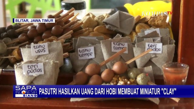 Berawal dari Hobi, Miniatur Clay Karya Pasutri Asal Blitar Ini Berhasil Tembus Pasar Internasional!