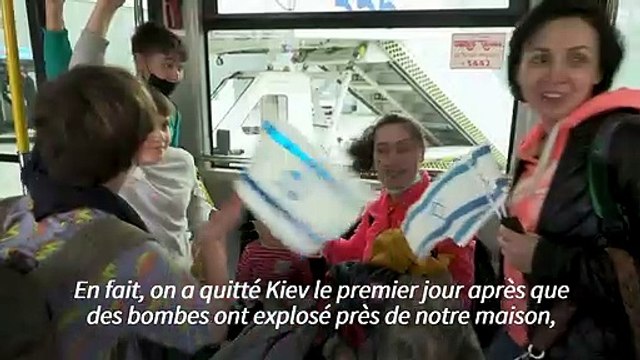 Israël: un groupe de juifs d'Ukraine atterrit à Tel-Aviv