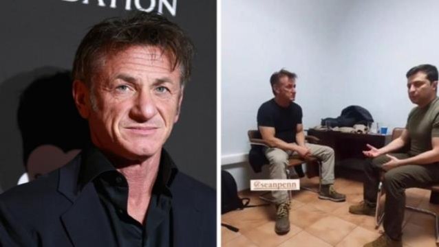 Amerikalı aktör Sean Penn, Zelenski'yle yaptığı görüşmeyi anlattı: Ondan çok etkilendim