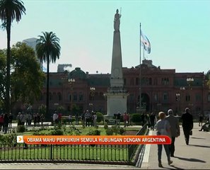 Barack Obama mahu perkukuh semula hubungan dengan Argentina