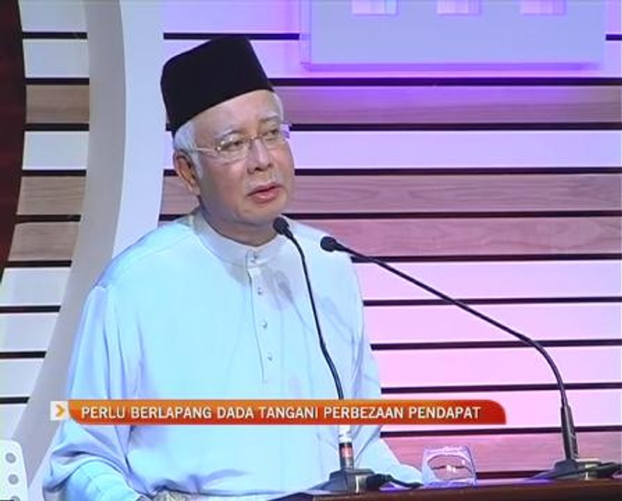 Berlapang dada tangani perbezaan pendapat