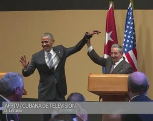 Barack Obama, Raul Castro hail 'new day' for US-Cuba relations