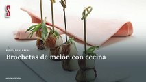 Vídeo Receta: Brochetas de melón con cecina