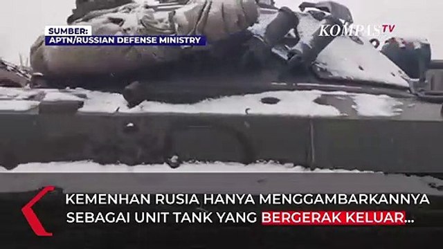 Rusia Rilis Rekaman Video Tank selama Operasi Militer hingga Penembakan Rudal di Ukraina
