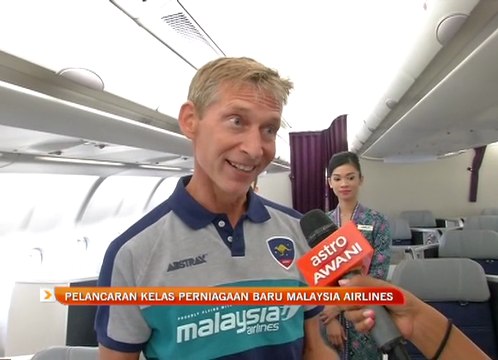 Launch of Malaysian Airlines new business class