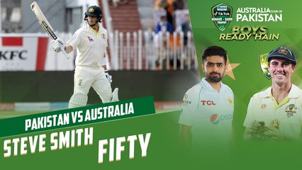 Steve Smith Fifty | Pakistan vs Australia | 1st Test Day 4 | PCB | MM2T