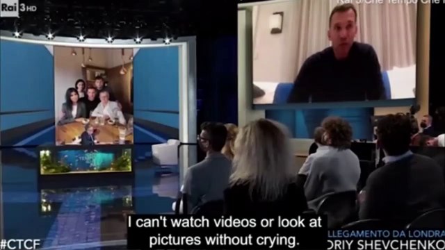 Andriy Shevchenko, canlı yayınında gözyaşlarına hakim olamadı