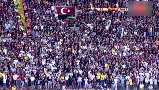 Eskişehirspor 1-1 Olympique Marsilya 02.08.2012 - 2012-2013 European League 3rd Qualifying Round 1st Leg