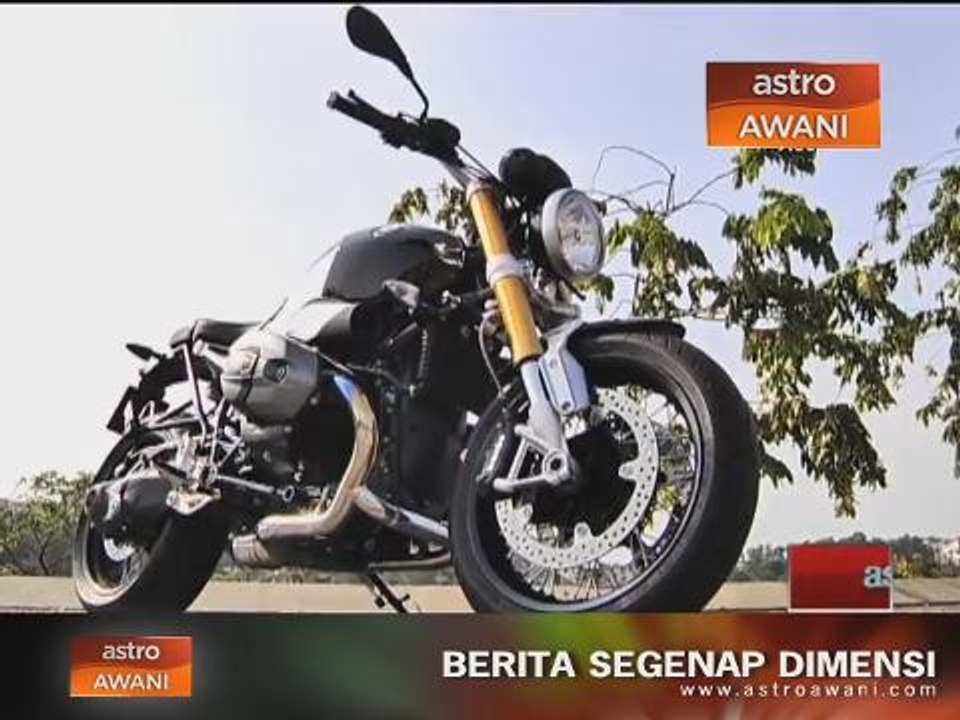 Retro inspired looks but with modern muscle. The BMW R nineT