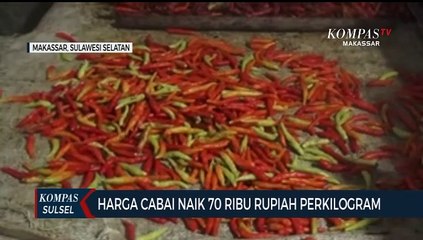 Harga Cabai Naik 70 Ribu Rupiah Perkilogram