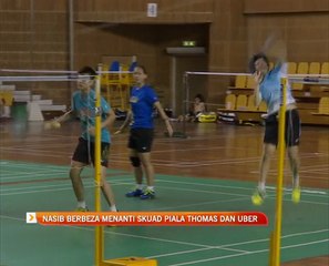 Nasib berbeza menanti skuad Piala Thomas dan Uber