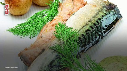 Vídeo Receta: Caballa ahumada con salsa de eneldo