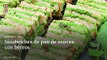 Vídeo Receta: Sándwiches de pan de nueces con berros