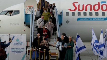 Ukraine-Krieg: 300 jüdische Flüchtende in Tel Aviv gelandet