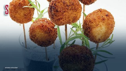 Vídeo Receta: Piruleta de gambas