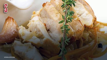 Vídeo Receta: Pechugas de gallina escabechadas