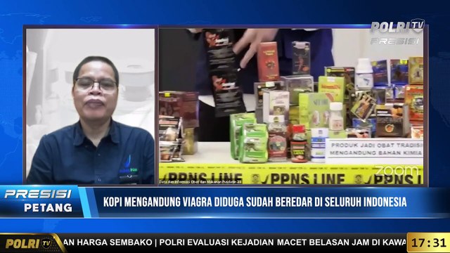 Live Dialog Bersama PLT Deputi Bidang Penindakan BPOM - Muhammad Kashuri Terkait BPOM Sita Kopi Mengandung Viagra