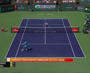Novak Djokovic terus rekod cemerlang ke atas Rafael Nadal