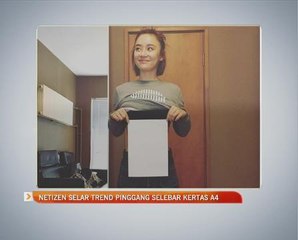 Netizen selar trend pinggang selebar kertas A4