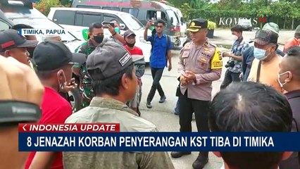 Setelah Penantian Lama, 8 Jenazah Korban KST Dibawa Pulang Keluarga Saat Tiba di Timika