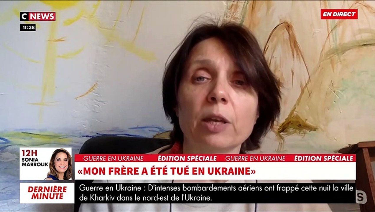 EXCLU - Natalia raconte la mort de son frère médecin, abattu en Ukraine, et parle de son fils resté sur place pour combattre l'armée russe - VIDEO