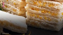 Vídeo Receta: Sándwiches de crema de queso y naranja